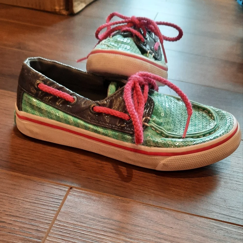 Sperry Top-Sider Sequin Boat Shoes size 13